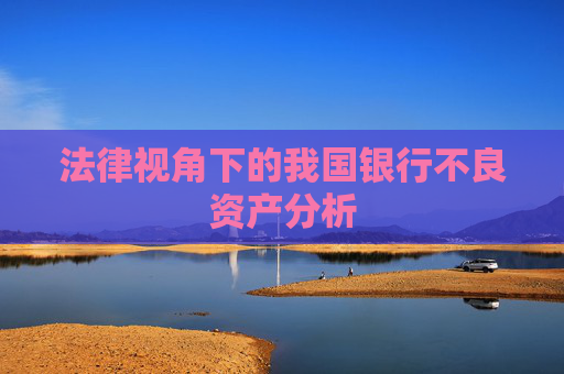 法律视角下的我国银行不良资产分析