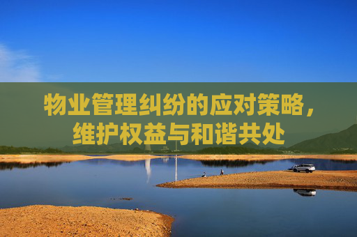 物业管理纠纷的应对策略，维护权益与和谐共处