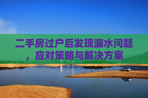 二手房过户后发现漏水问题，应对策略与解决方案